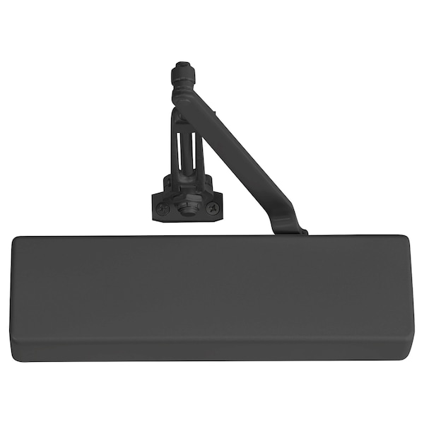 Manual, Hydraulic, 7500 Series Closers, Door Closer, Heavy Duty Interior and Exterior, Black